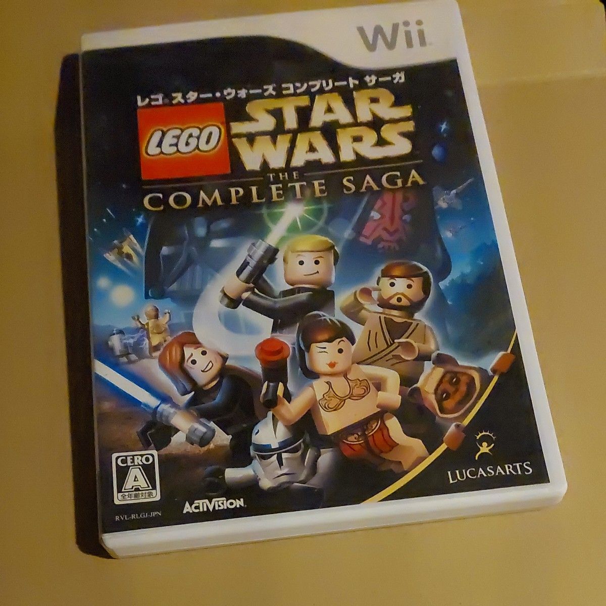 →→(ジャンク)←←(説明書なし)Wii レゴスターウォーズ コンプリートサーガ(激レア)()