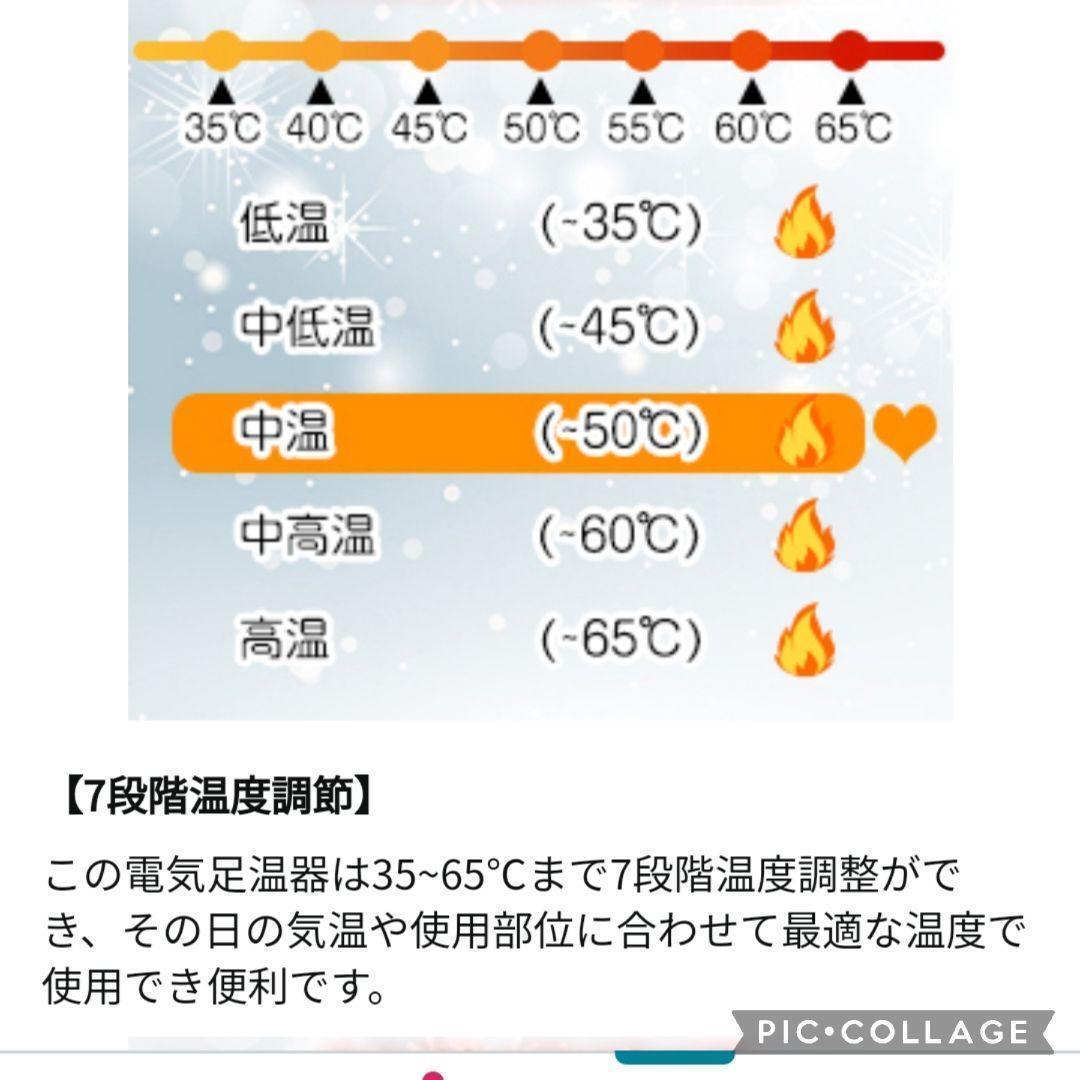  hot carpet 4 -step timer 7 -step temperature adjustment 30 second speed .PSE certification ending 