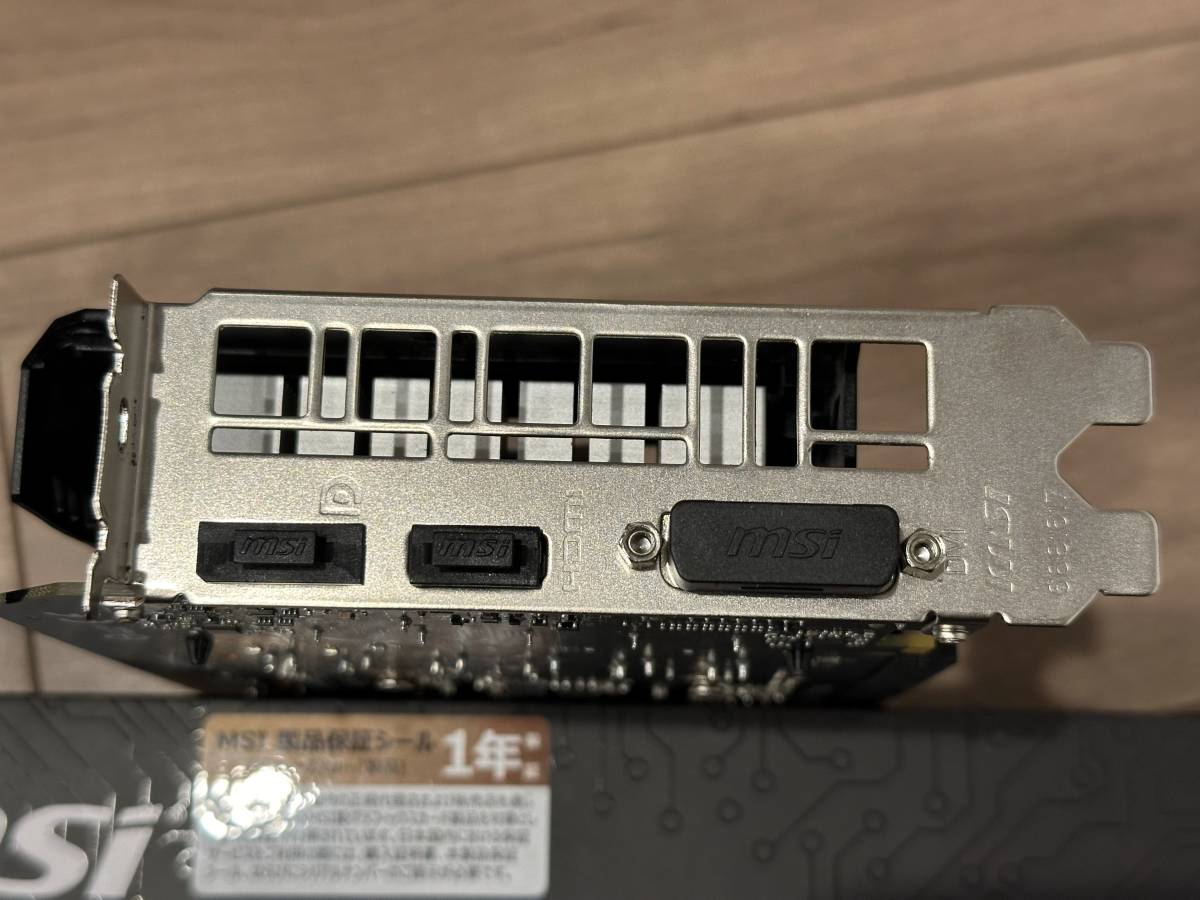 [極美品] MSI GeForce GTX 1660 SUPER AERO ITX OC_画像4