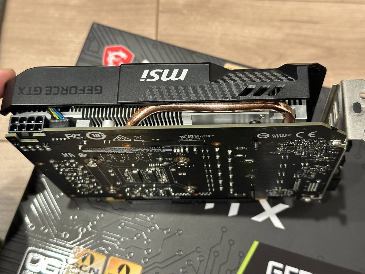 [極美品] MSI GeForce GTX 1660 SUPER AERO ITX OC_画像5