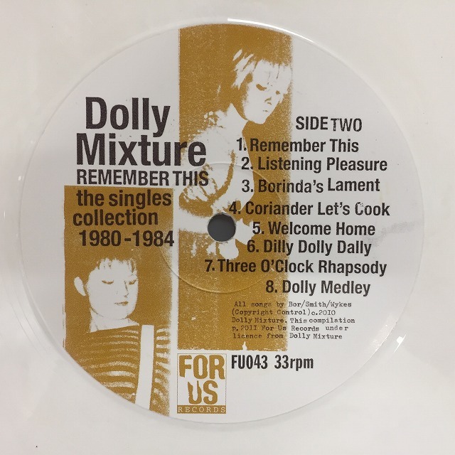 DOLLY MIXTURE / REMEMBER THIS SINGLES COLLECTION 1980-1984 (EU ORIGINAL)_画像6
