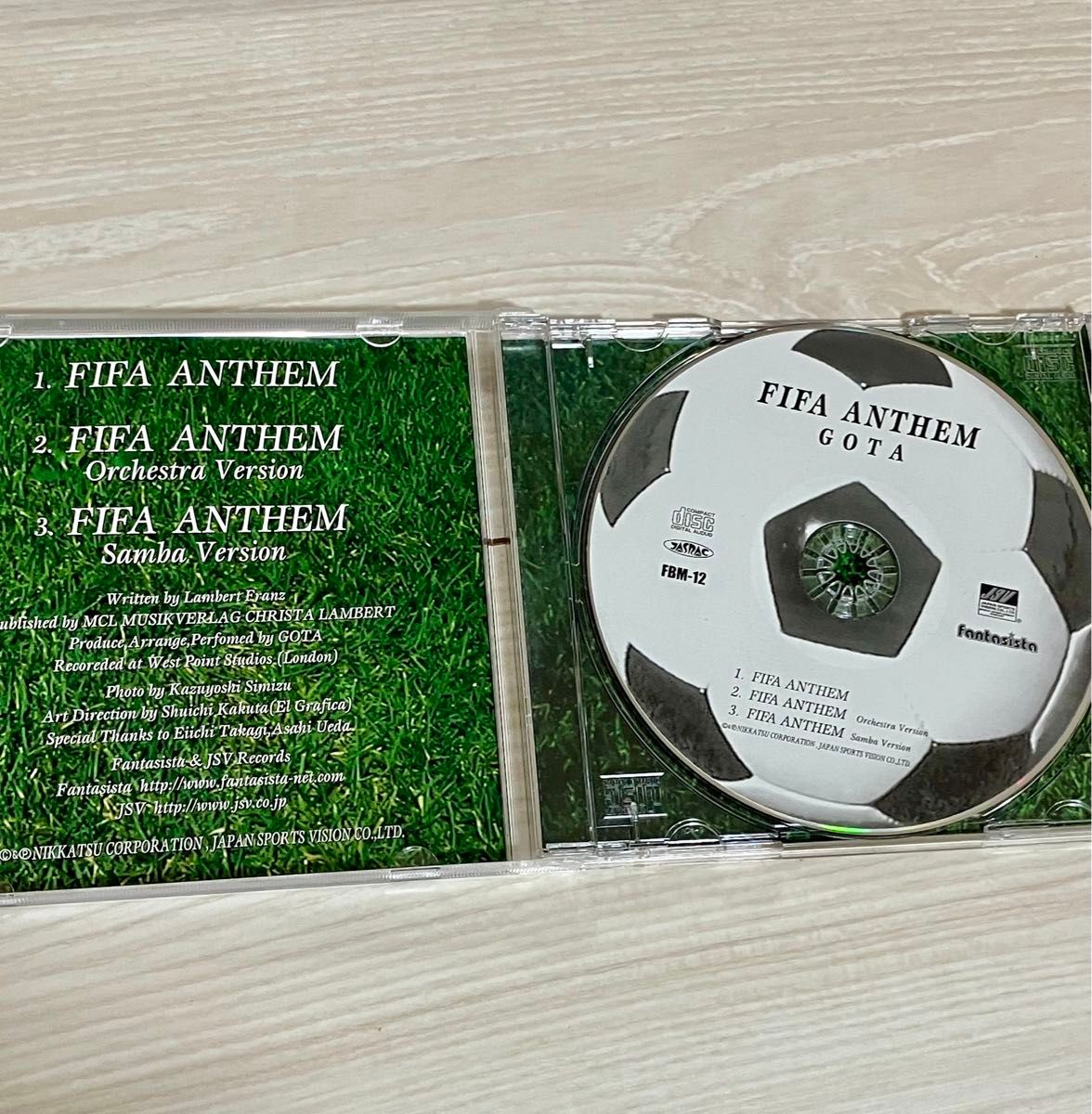 FIFA ANTHEM サッカー日本代表　CDセット