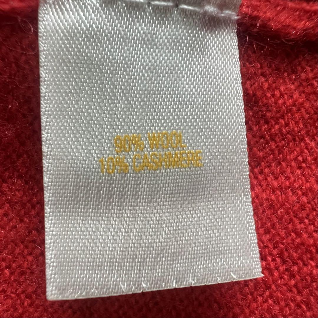 美品】kate spade バイカラーニットワンピース レッド ピンク S 美品】kate spade バイカラーニットワンピース レッド ピンク S