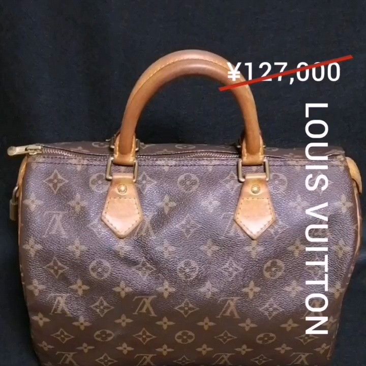 LOUIS VUITTON ルイヴィトン◆美品●モノグラム★スピーディ30