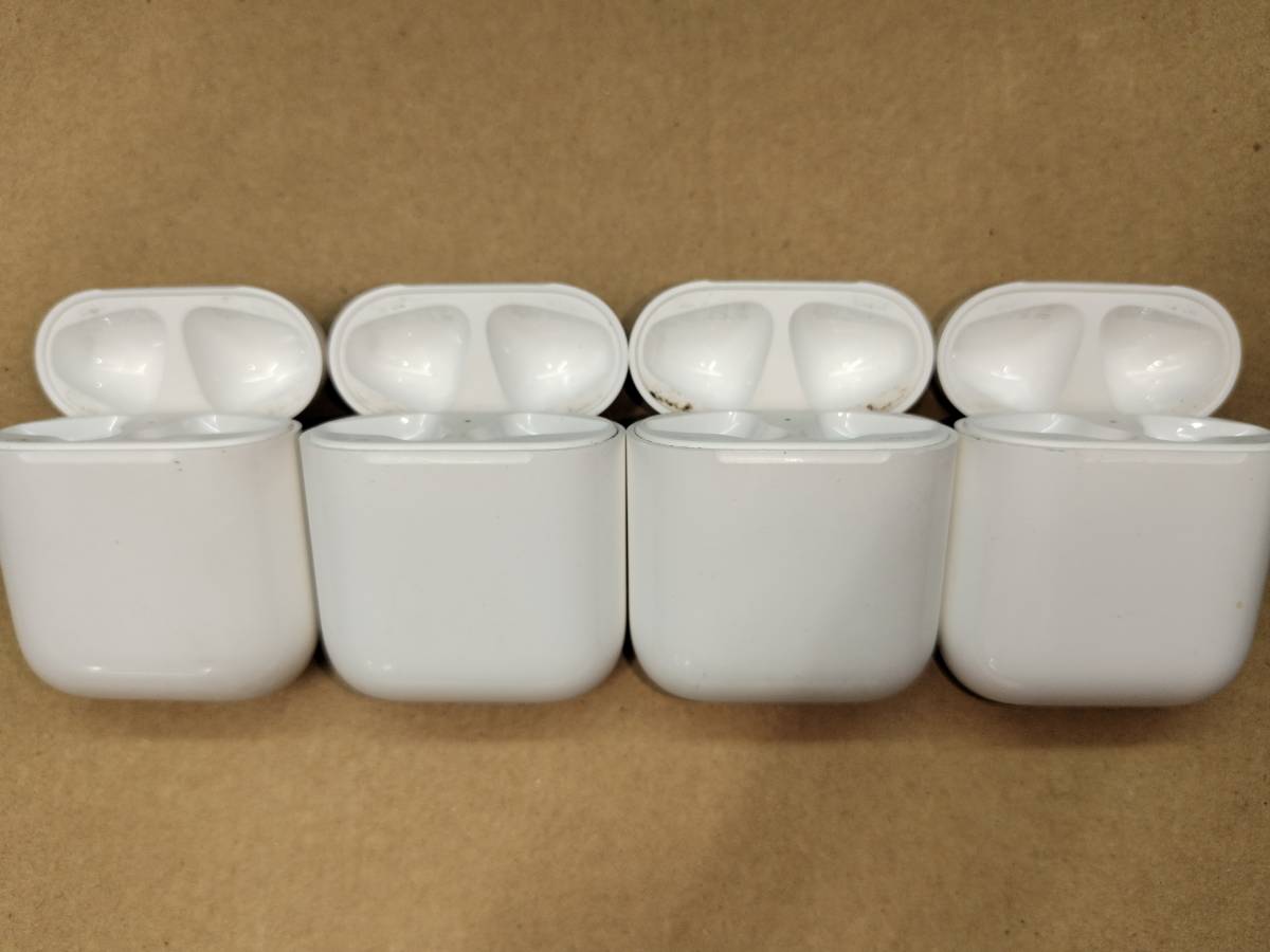 【USED】 NH2323 Apple 純正 Airpods アップル エアーポッズ 第2世代 A1602 充電ケース 10個セット_画像3