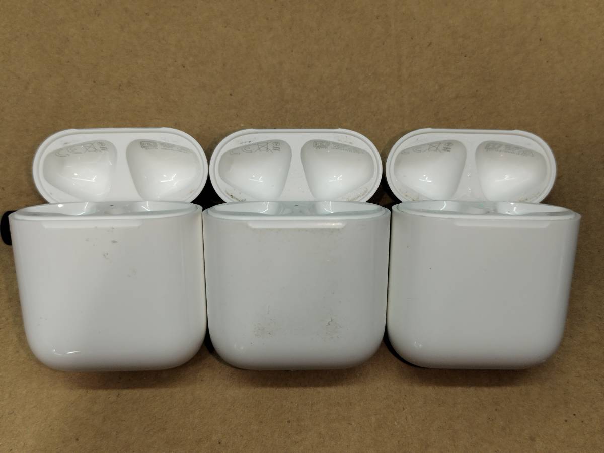 【USED】 NH2323 Apple 純正 Airpods アップル エアーポッズ 第2世代 A1602 充電ケース 10個セット