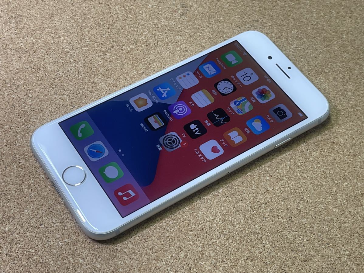 Apple iPhone8 64GB 白 SIMフリー　【3561】 _画像1
