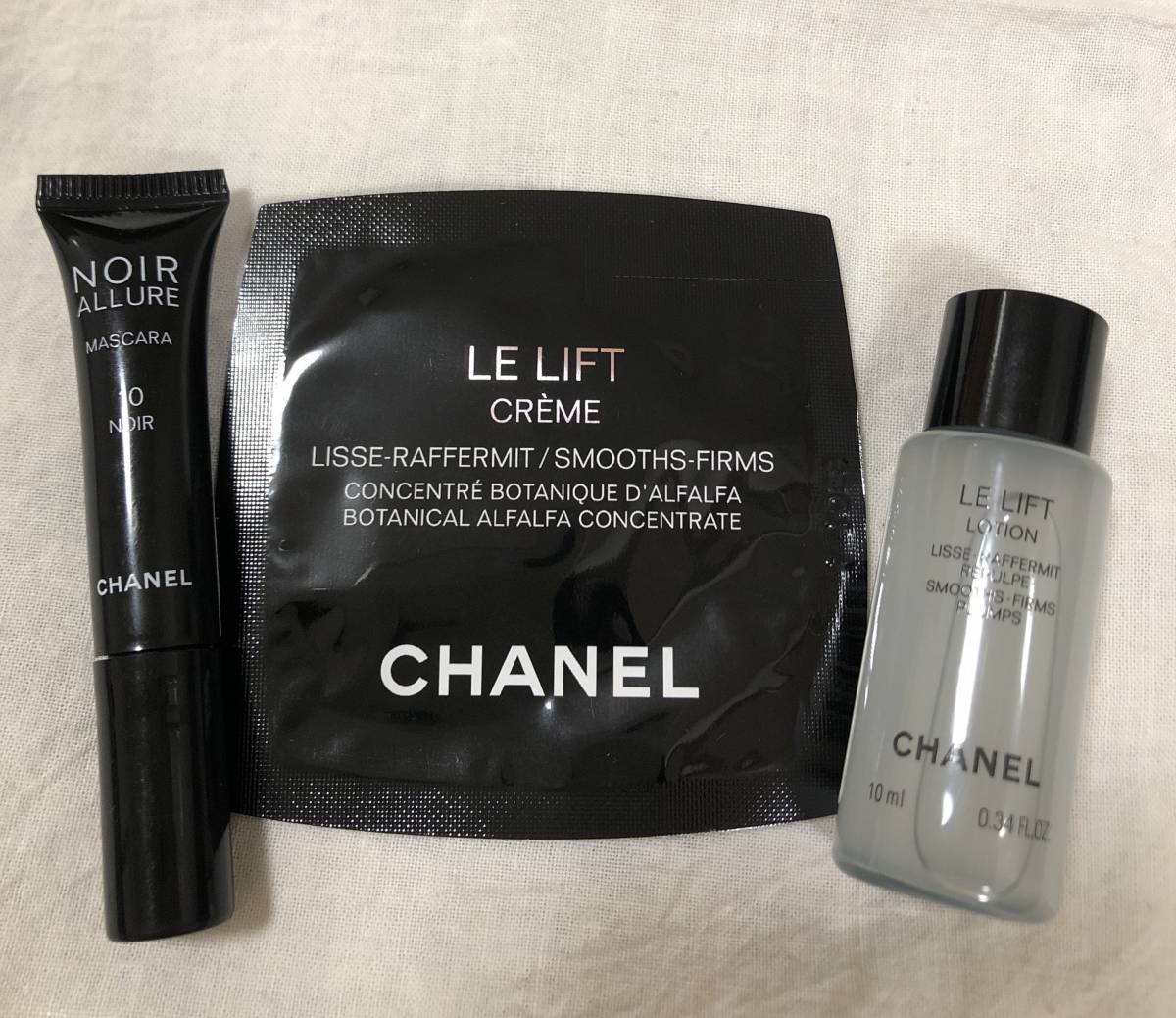 * new goods Chanel NOIR ALLUREnwa-ru Allure all-in-one mascara ru lift claim ru lift lotion sample *