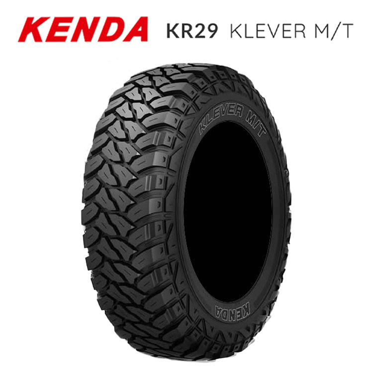 送料無料 ケンダ 夏 サマータイヤ KENDA KR29 KLEVER M/T KR29 クレバーM/T　OWL LT285/75R16 126/123Q 【2本セット 新品】