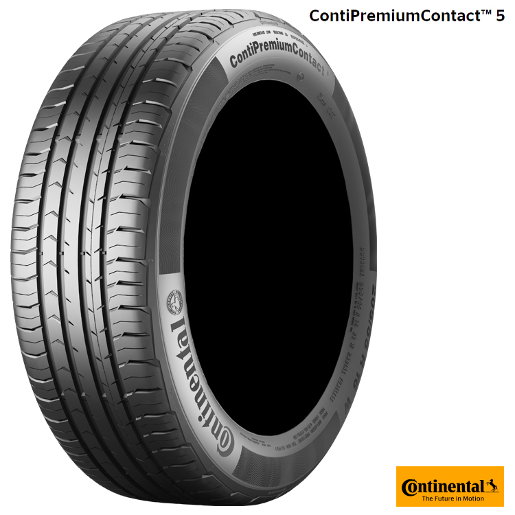 送料無料 コンチネンタル 承認タイヤ CONTINENTAL ContiPremiumContact 5 225/55R17 101W XL J 【2本セット新品】