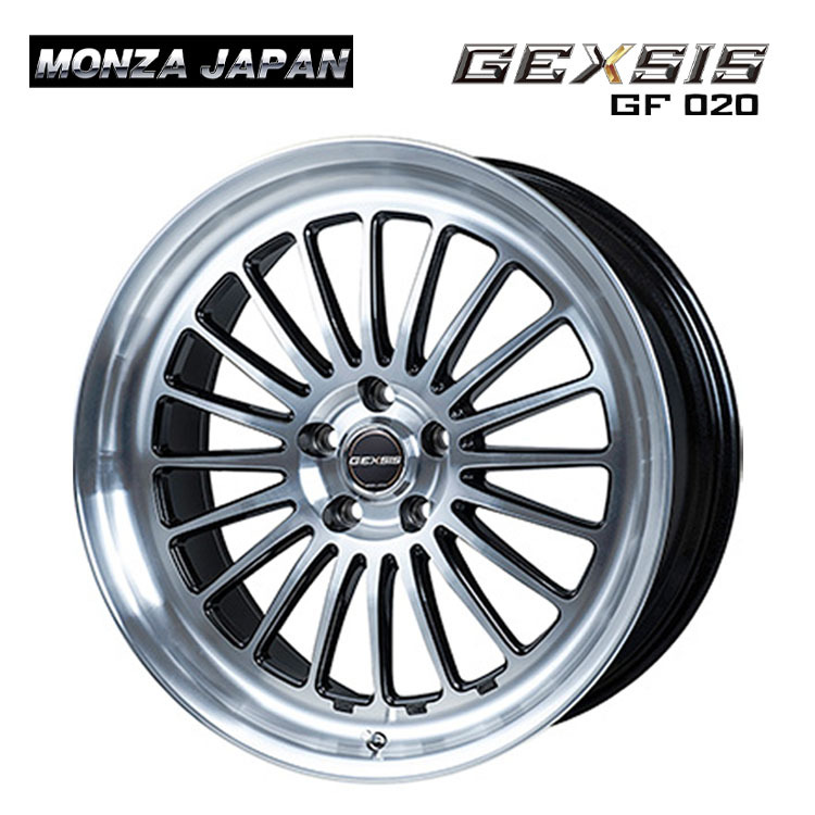 送料無料 モンツァジャパン GEXSIS GF020 8.5J-21 +42 5H-120 (21インチ) 5H120 8.5J+42【1本単品 新品】_画像1