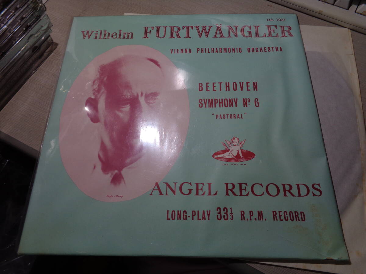 フルトヴェングラー,WILHELM FURTWANGLER,VIENNA PHILHARMONIC/BEETHOVEN:SYMPHONY NO.6 PASTORAL(JAPAN/ANGEL:HA-1027 NNM!!! LP/1N,1Nの画像1