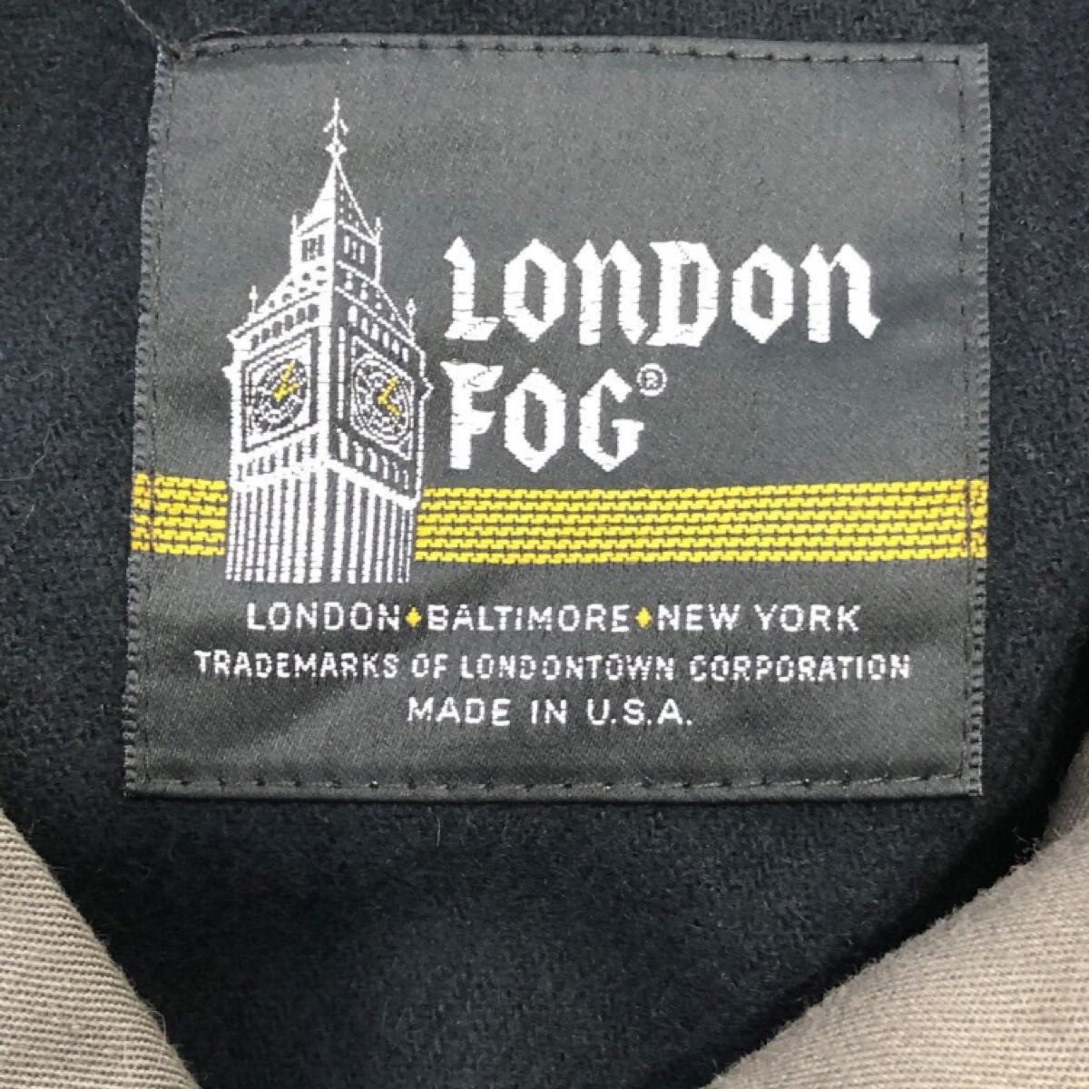 【LONDON FOG】 USA製トレンチコート ダブルカラー 90s ロンドンフォグ バーバリーズ 