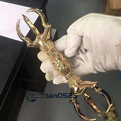 Bibian 比比昂- 三鈷杵大々型長さ22cm 密教で使われる仏具五鈷杵 Bibian 比比昂- 三鈷杵大々型長さ22cm 密教で使われる仏具五鈷杵