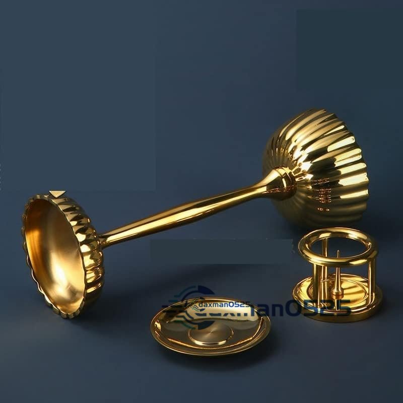 Bibian 比比昂- 密教法具寺院用仏具前具一面器菊壇灯一対真鍮製 Bibian 比比昂- 密教法具寺院用仏具前具一面器菊壇灯一対真鍮製