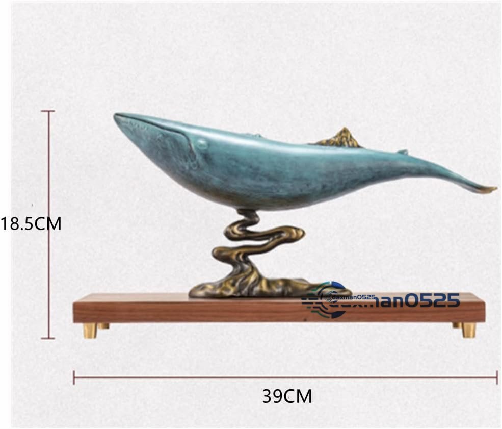 風水グッズ 魚 鯨魚置物開運グッズ金運グッズ商売繁盛純銅含む 台座開運贈り物 縁起物オフィス_画像4