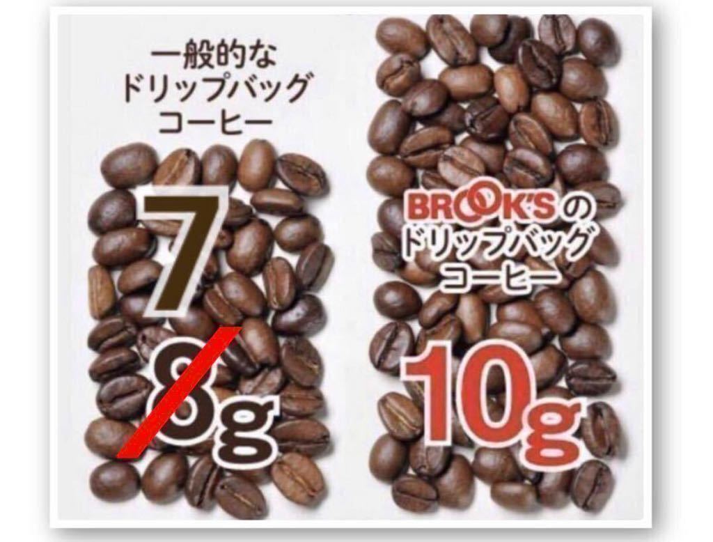 【BROOＫ’S】ブルックスコーヒー◆ドリップバッグ ◆モカブレンド １５０袋◆銘柄変更可の画像3