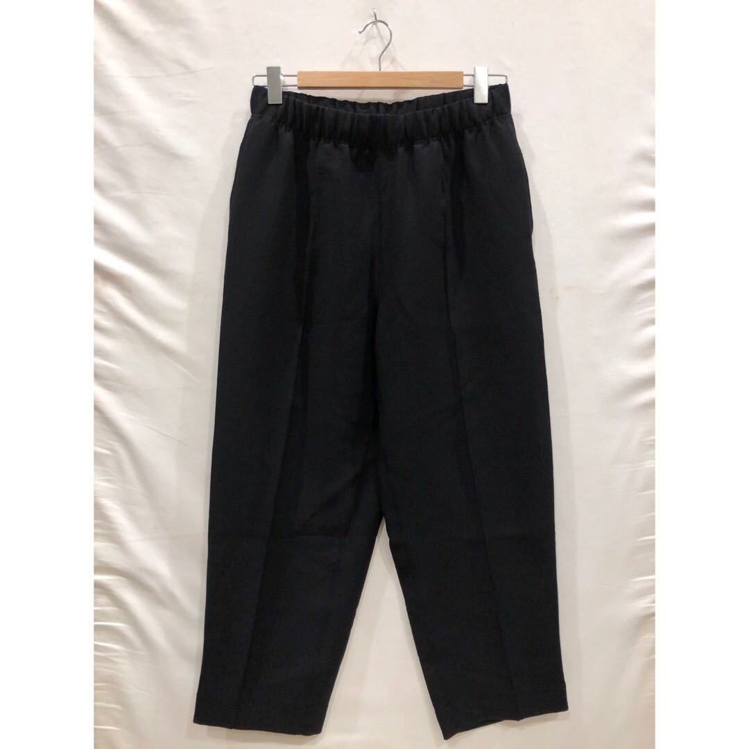 【UNITED ARROWS& SONS】CR REG PANTS ユナイテッドアローズ アンドサンズ Sサイズ BLK 5514-299-0748 ts202402