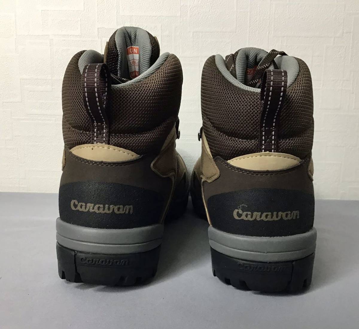 CARAVAN キャラバン C1-02S トレッキングシューズ ブーツ 26.5cmEEE GORE-TEX ゴアテックス メンズ 登山靴 ブラウンの画像7