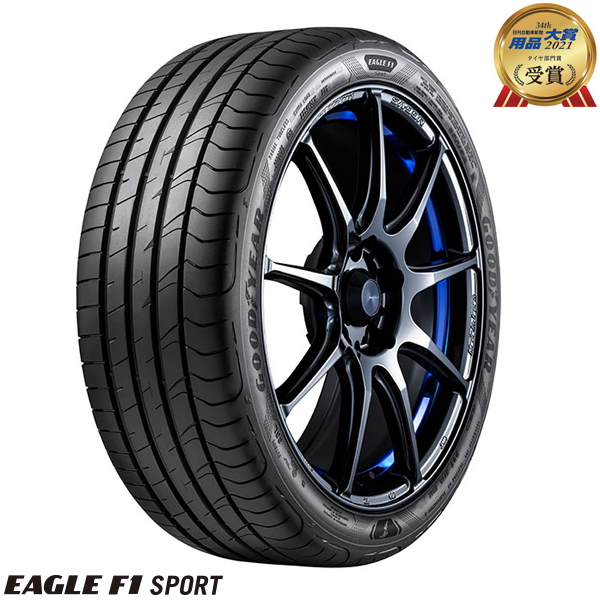 新品 18インチ グッドイヤー EF1SPORT 255/55R18 タイヤのみ 1本