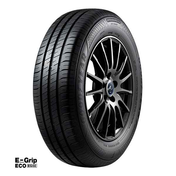 新品 14インチ グッドイヤー EfficientGrip ECO EG02 165/55R14 タイヤのみ 4本セット