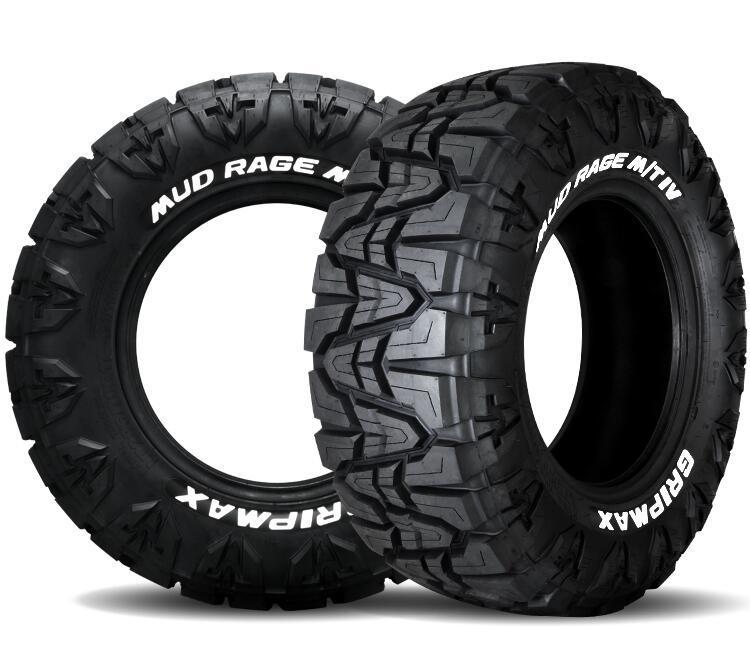 新品 ハイラックス トライトン プラド GRIPMAXX M/T 265/65R17 17インチ シスコムーン 8.0J +20 6/139.7 サマータイヤ ホイール 4本SET_画像2