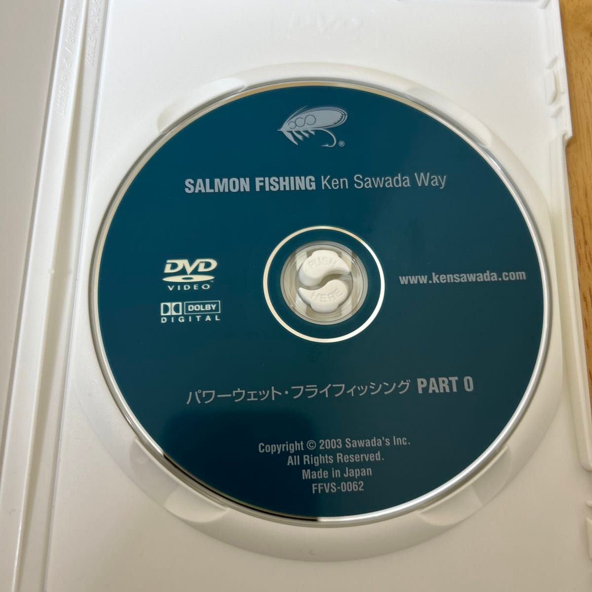 DVD SALMON FISHING Ken Sawada Way パワーウェット・フライフィッシング PART 0 沢田賢一郎