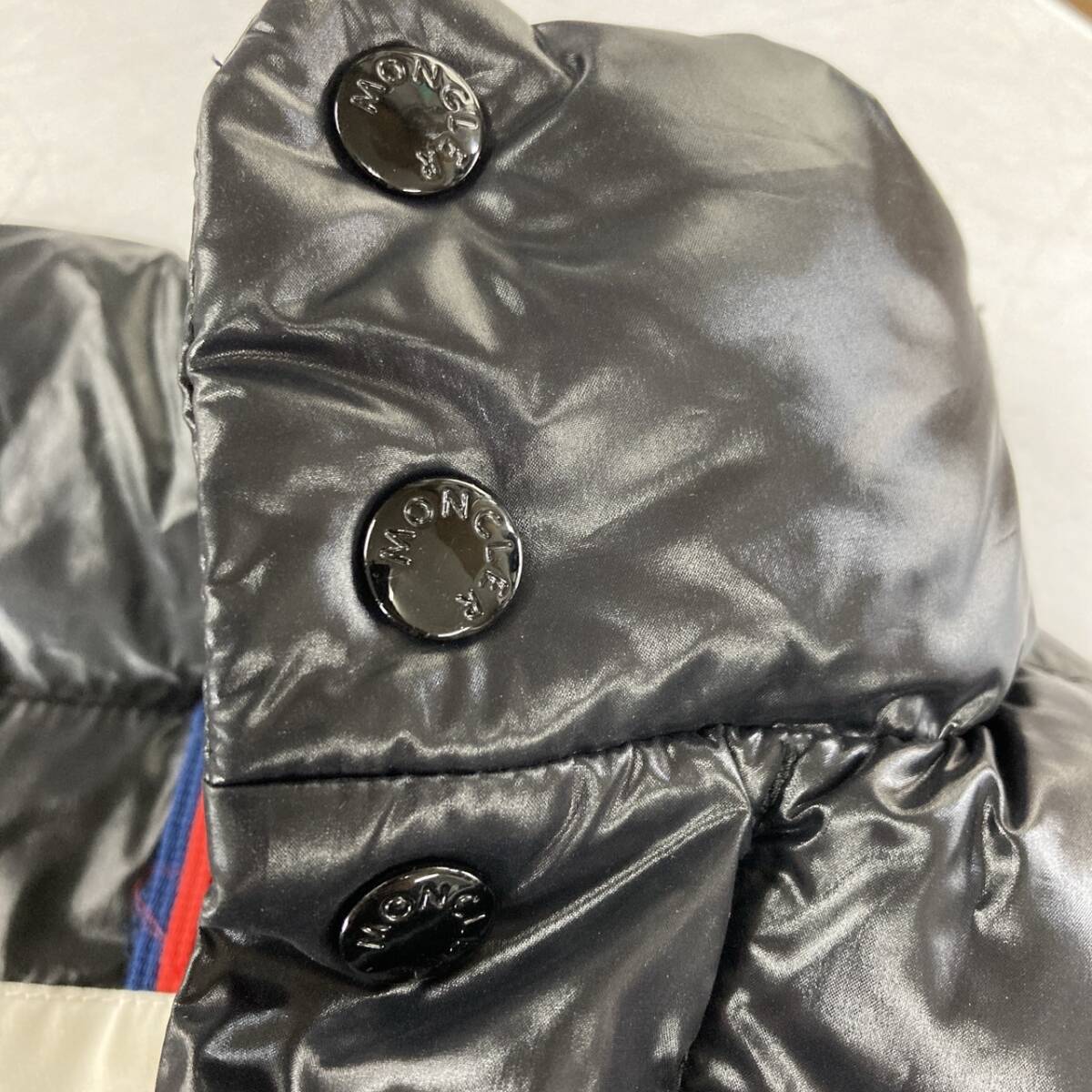 【1円スタート！】美品 MONCLER モンクレール ダウンジャケット G32-003 ブラック サイズ1/TH648-宅100_画像7