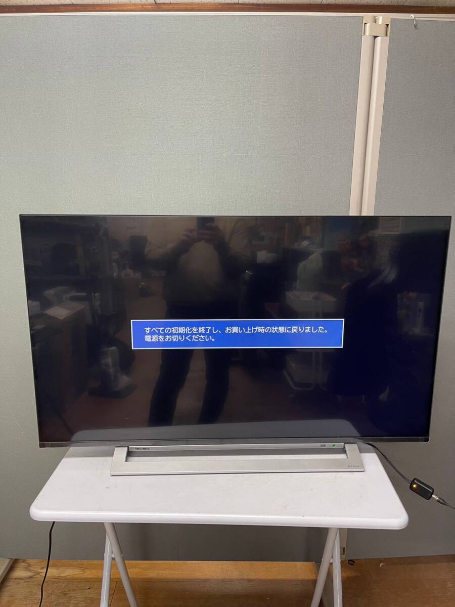 【1円スタート！動作確認済み！】初期化済み TOSHIBA 東芝 REGZA レグザ 43M540X 43型液晶テレビ 2021年製/RSZ5380-B_画像3