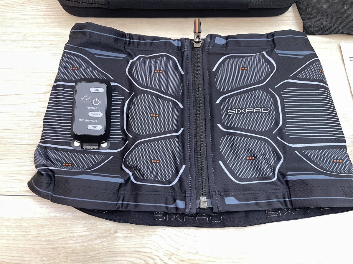 SIXPAD Powersuit Lite Core Belt Mサイズ　ウエスト72〜90 シックスパッド パワースーツ ライト コアベルト _画像2