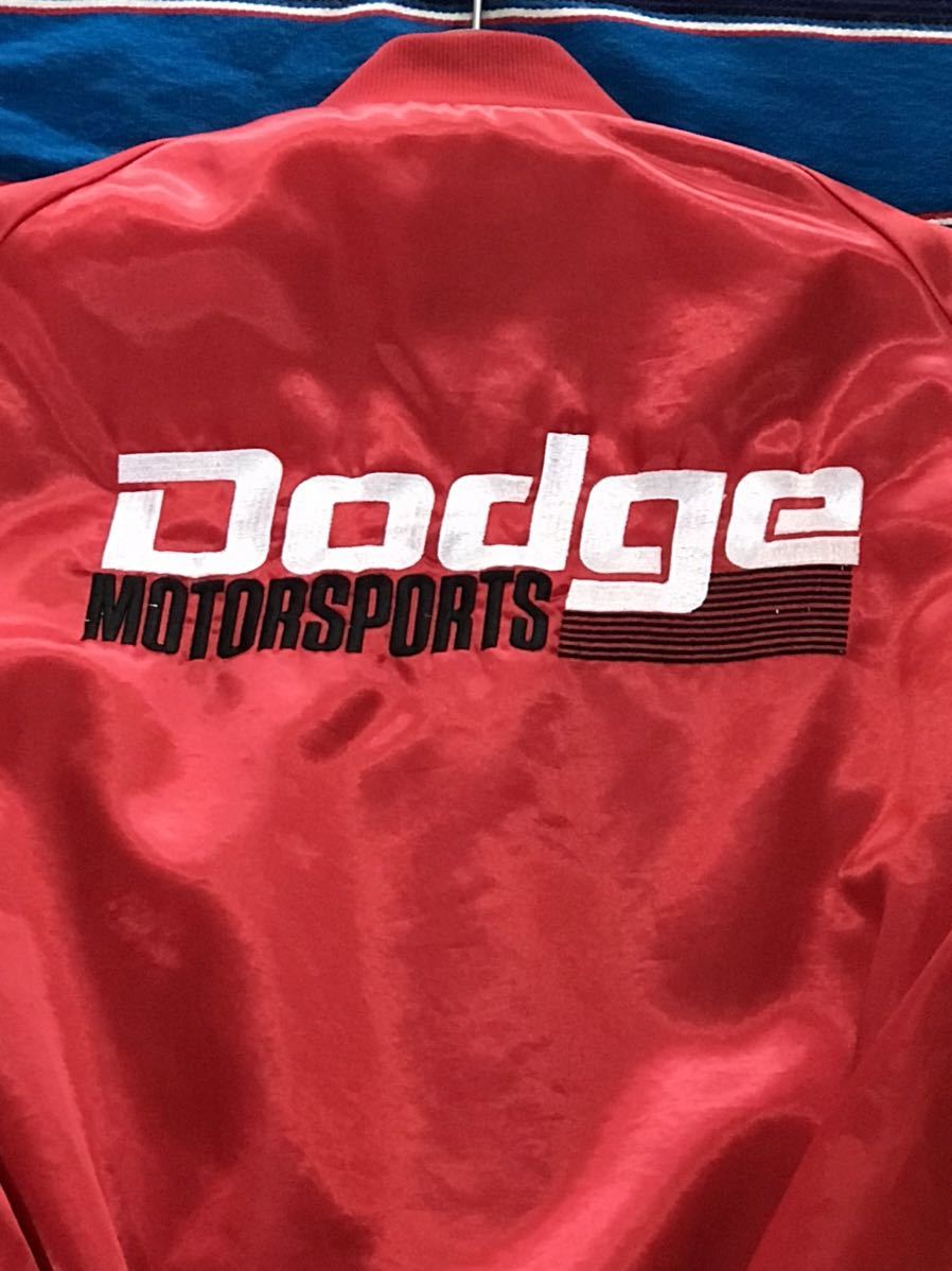 Dodge Motorsports ジャケット　ダッジ　ミシガン州　クライスラー　ジープ　プリマス　モパー　アメリカ　レーシング　ビンテージ