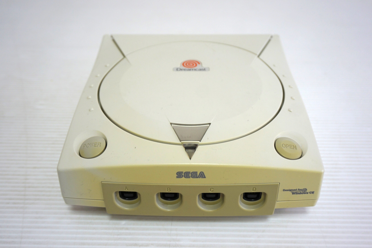 セガ ドリームキャスト/SEGA Dreamcast HKT-3000 コントローラー・ビジュアルメモリ付き HKT-7700 HKT-7000 HKT-7200 HKT-8600 _画像3
