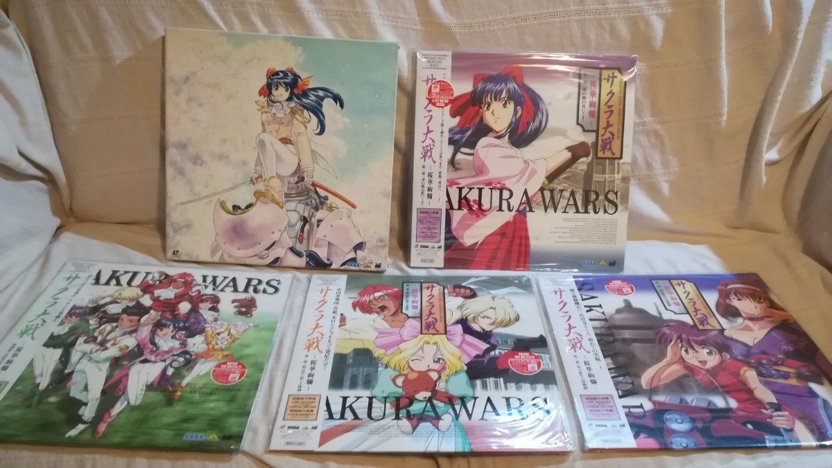 サクラ大戦／SAKURA WARS　レーザーディスク／LaserDisc, LD　Laser Video Disc 19枚_画像1