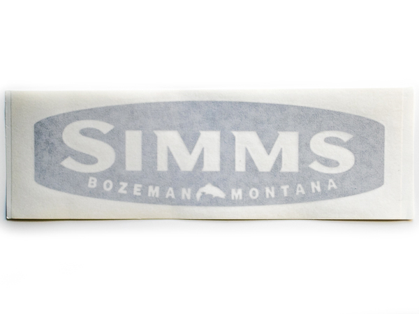 SIMMS シムス ボート ステッカー カッティングシートタイプの画像1