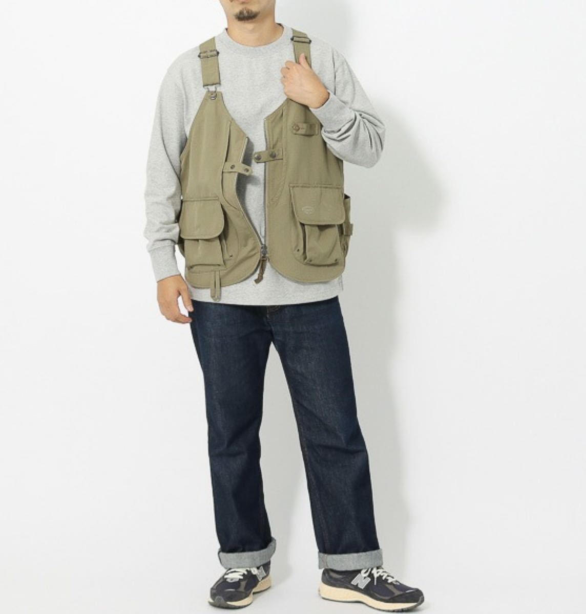 定価37400円☆snow peak TAKIBI Vest ベージュ Lサイズ 未使用新品 JK-22AU10204BG ☆スノーピーク焚火ベスト Beige