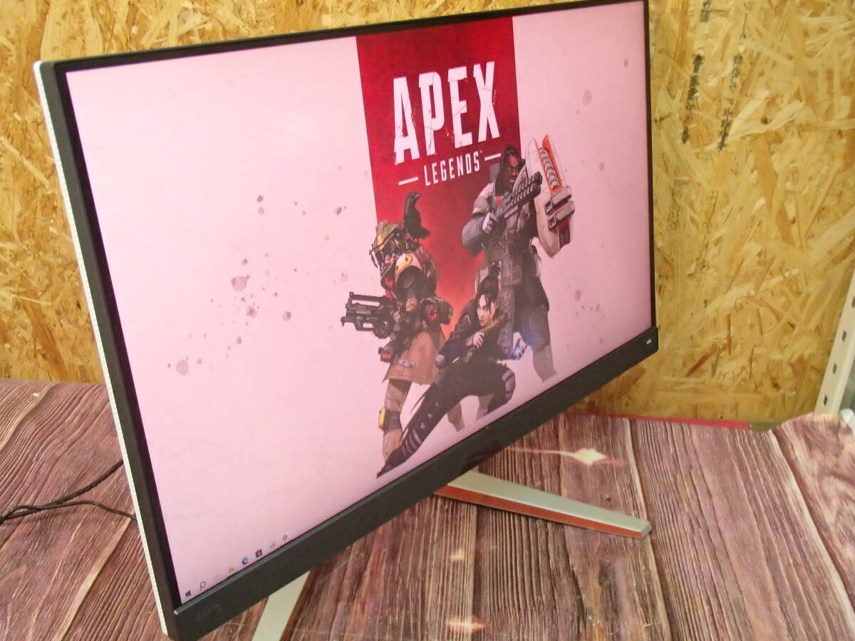 1円スタート BenQ MOBIUZ 32インチ ゲーミングモニター EX3210U 4K/IPS/144Hz　難あり_画像2