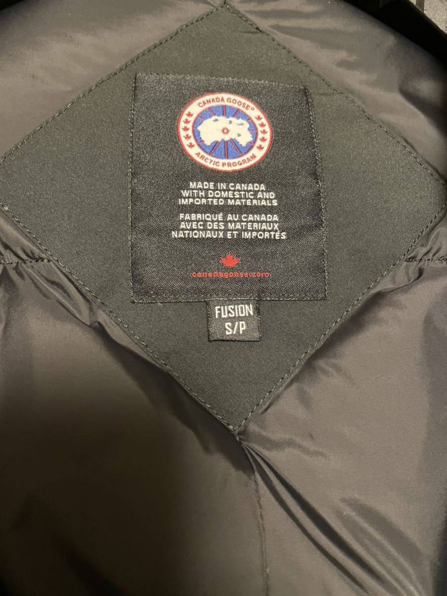 1円〜　正規品　カナダグース ブラック 高級ダウンジャケット CANADA GOOSE サイズs/p Sサイズ　激安　ジャスパー_画像3