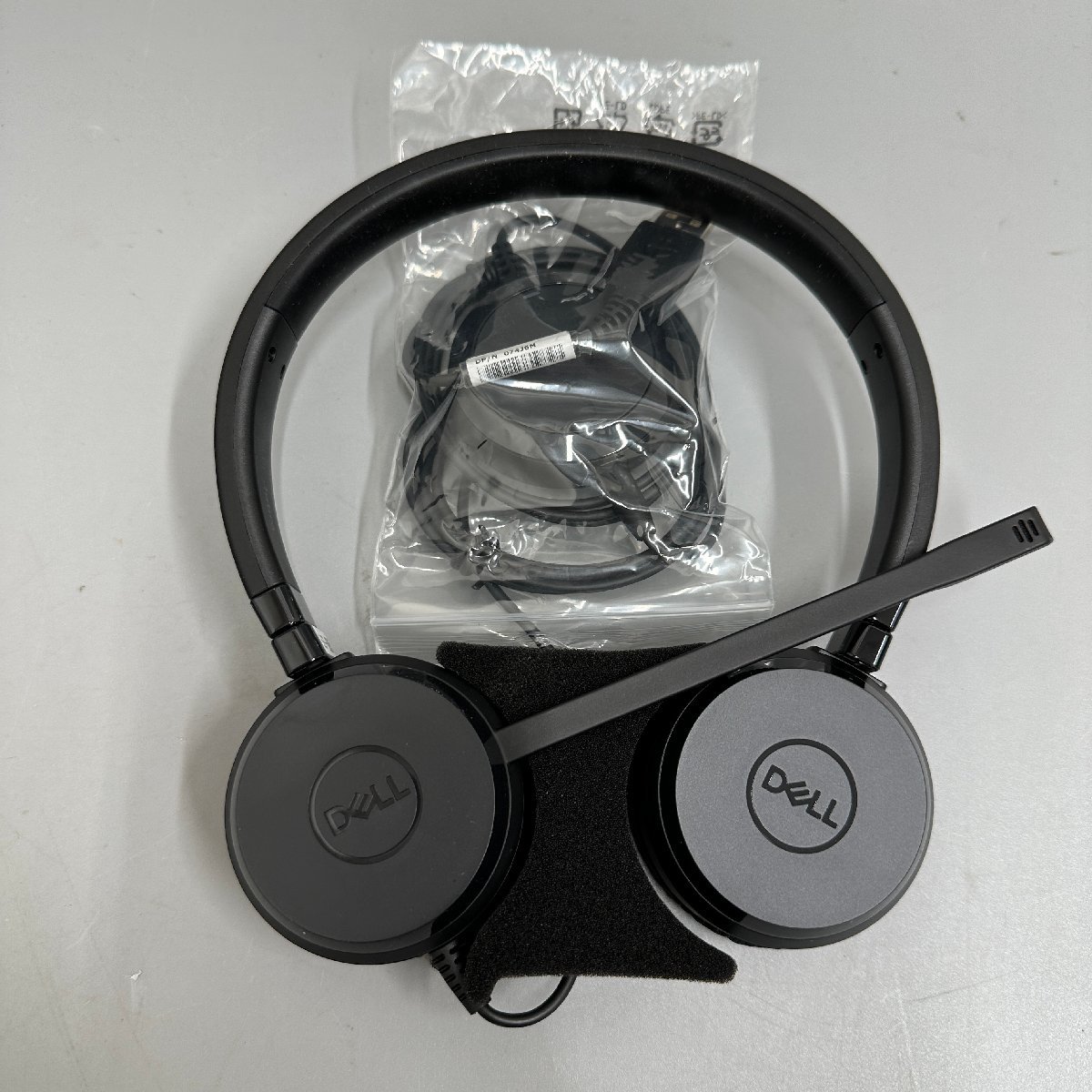 ●○[5] DELL Pro Stereo Headset UC350 ステレオ ヘッドセット ヘッドホン 新品未使用　6/020505s○●_画像2