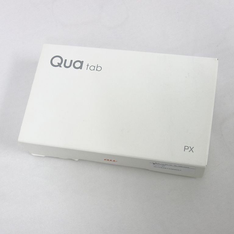 未使用 新品 Qua Tab PX LGT31 ホワイト au SIMロック解除済み 一括購入品 インボイス可 送料無料 【a0119-30-0208】清P_画像1