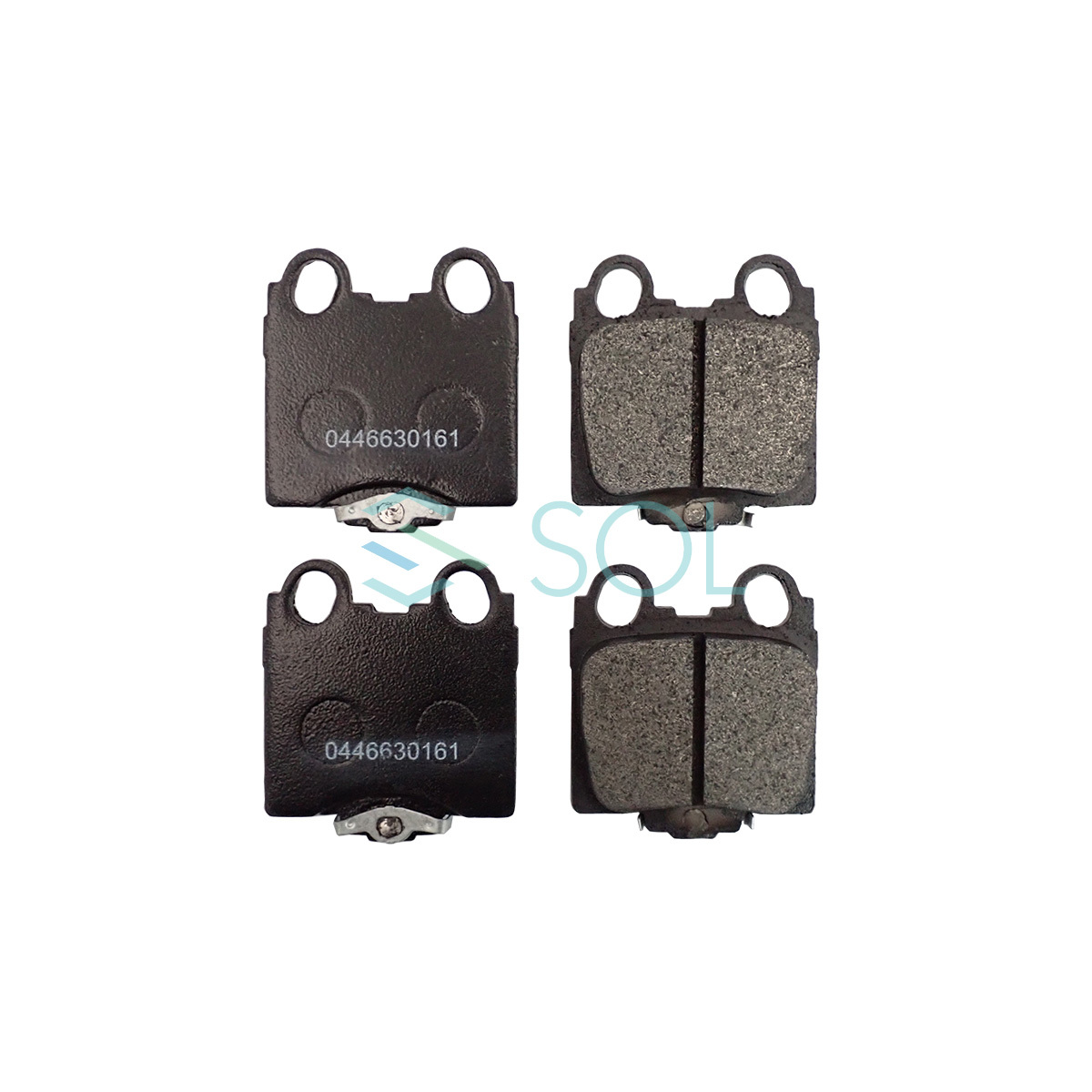  rear brake pad left right set Toyota Crown GS171 GS171W JKS175 JZS175 JZS175W JZS171 JZS171W 04466-30161 04466-30151