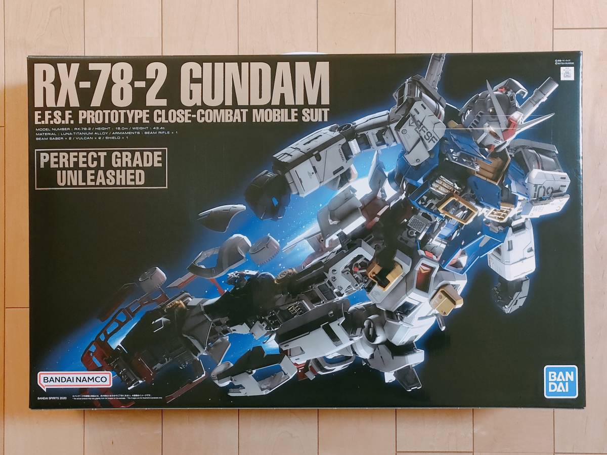 同梱可 新品 PG UNLEASHED RX-78-2 パーフェクトグレード PERFECT GRADE PGU 1/60 機動戦士ガンダム ガンプラ_画像1