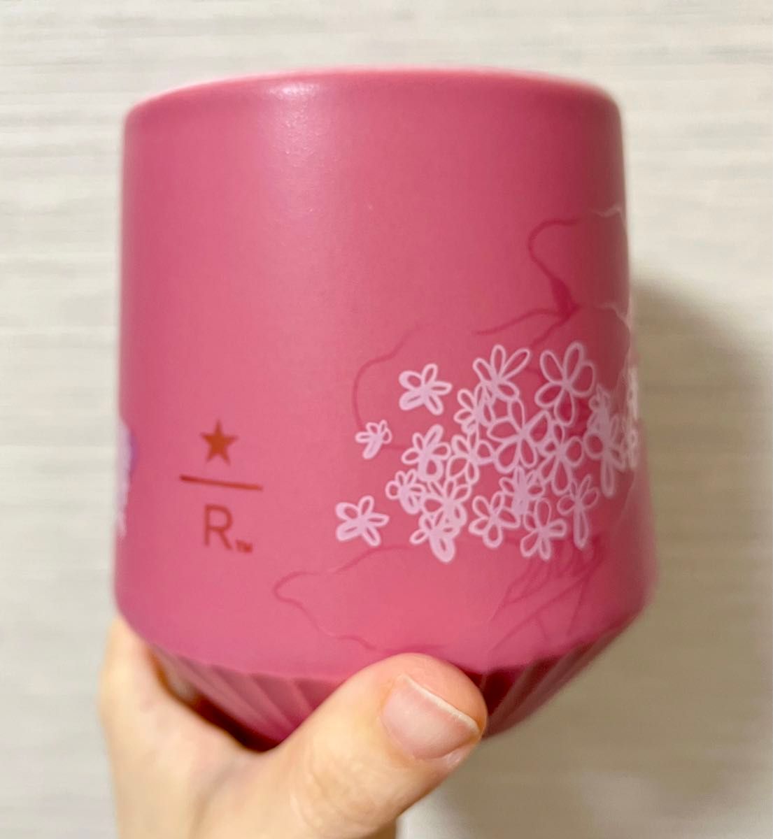「スターバックス」リザーブロースタリー東京限定　マグカップ　春　ピンク