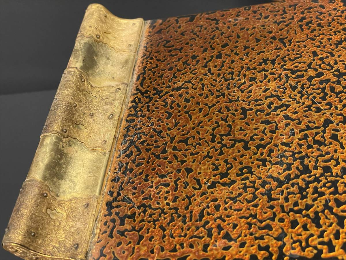まごころ堂 中古品 最高級前卓 裏金 木製本金箔 金具付(A4-2 まごころ堂 中古品 最高級前卓 裏金 木製本金箔 金具付(A4-2