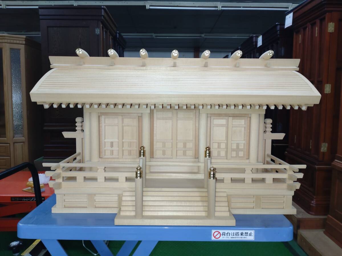 まごころ堂 特価未使用長期在庫品 神棚 東京型 幅790 奥280 高 まごころ堂 特価未使用長期在庫品 神棚 東京型 幅790 奥280 高