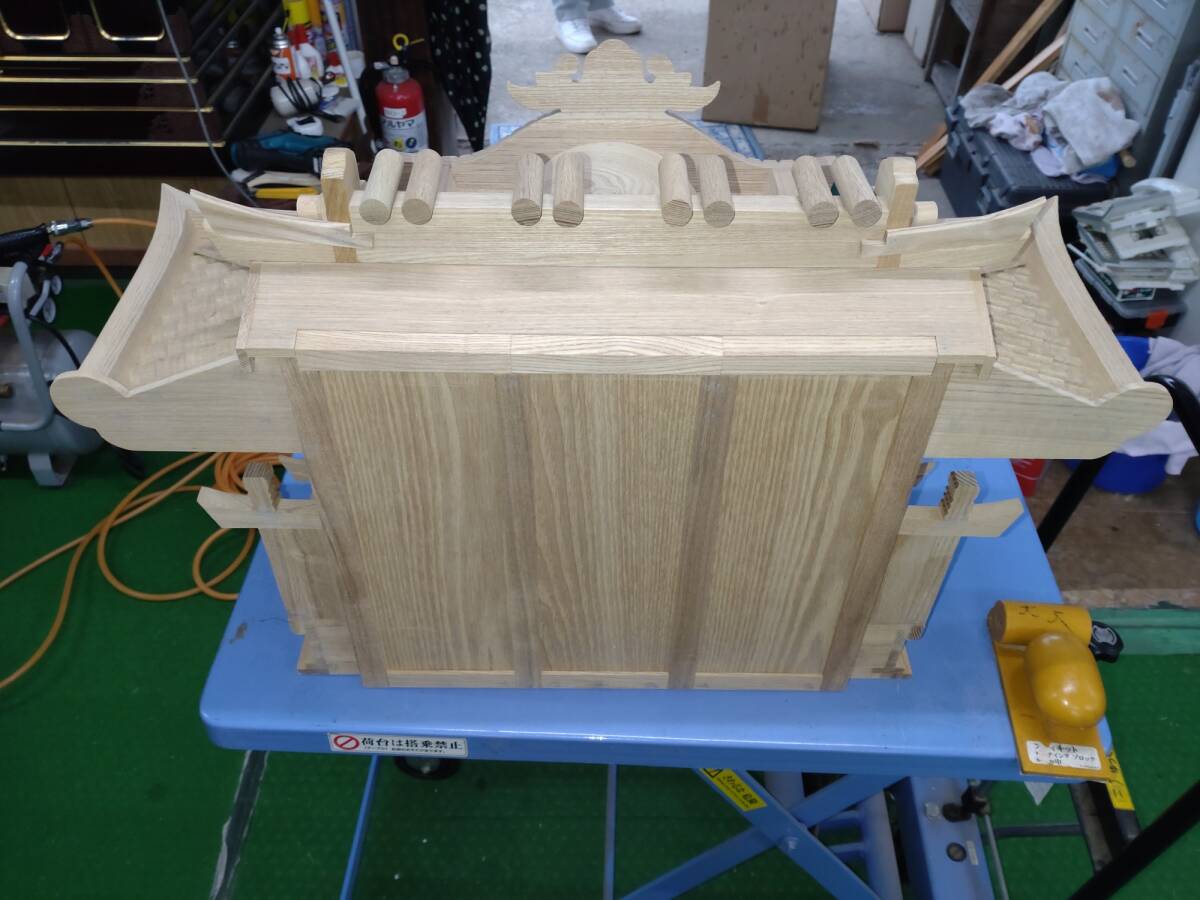 まごころ堂 特価未使用長期在庫品 神棚 タモ 入母屋(極小) 幅 まごころ堂 特価未使用長期在庫品 神棚 タモ 入母屋(極小) 幅