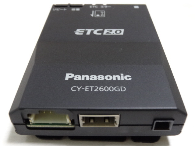 ETT0007【軽自動車登録】★ Panasonic CY-ET2600GD ★ パナソニック GPS付 発話型 ETC2.0車載器 ミライース外し【送料￥520】_画像2