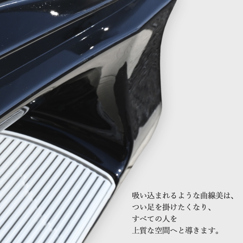 ランドクルーザープラド 150系 サイドステップボード ランニングボード サイドスカート ブラック ドレスアップ ランクルプラド_画像3