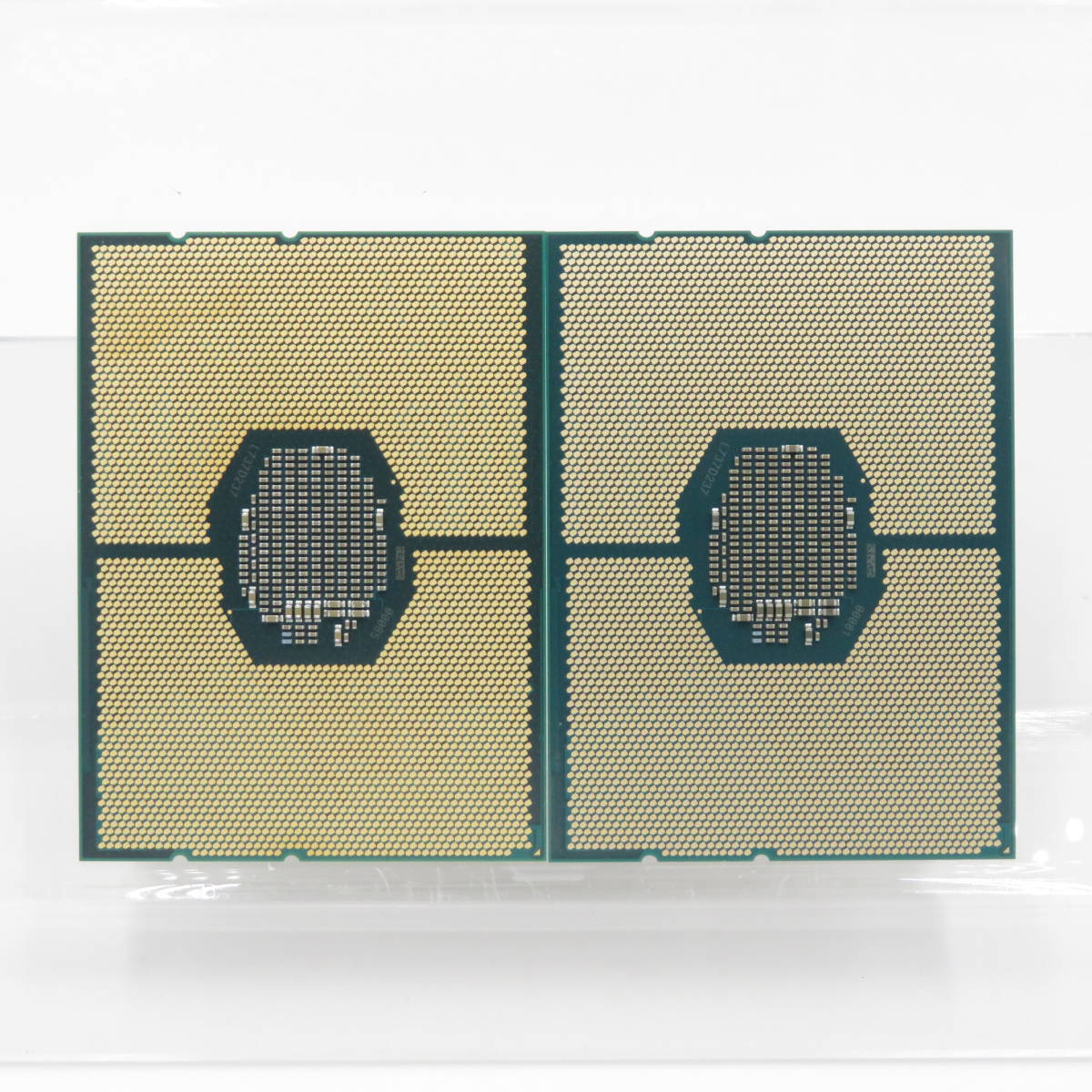 Intel Xeon GOLD 5122 SR3AT 2個セット 動作確認済みの画像2