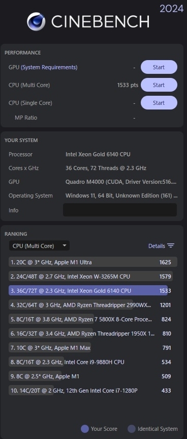 ★Core i9-14xxx越 Z6 G4 Workstation XEON GOLD 6140 2基/SSD1TB 1基 HDD2TB 2基/大盛128GB MEM/Quadro M4000/DVDRW/Win11ProWorkst64bit_画像8