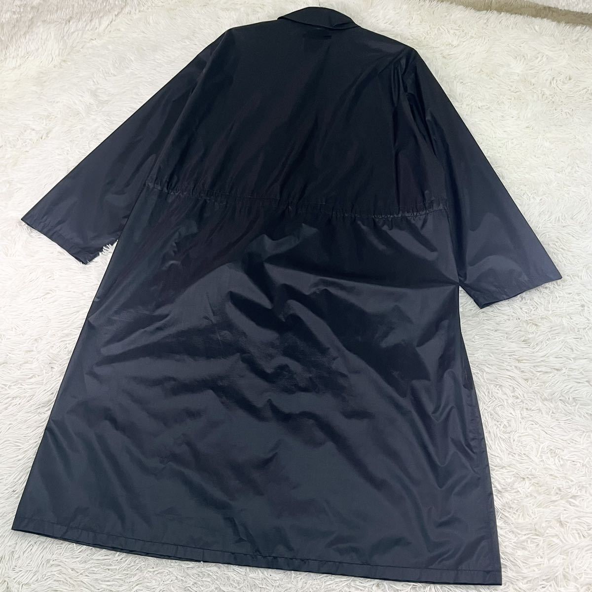  unused class L size NEUTRAL WORKS neutral Works bench coat Coach coat jacket nylon Coach Coat long height black black 